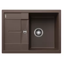   Blanco Metra 45 S Compact egymedencés gránit mosogató csepegtetővel 68x50 cm, kávé 519570