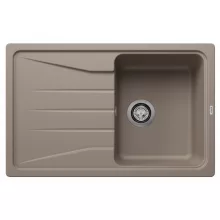   Blanco Sona 45 S egymedencés gránit mosogató csepegtető felülettel 78x50 cm, tartufo 519669