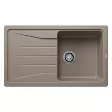   Blanco Sona 5 S egymedencés gránit mosogató csepegtető felülettel 86x50 cm, tartufo 519678