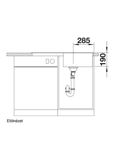 Blanco Zia 5S fehér mosogató 520515