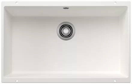 Blanco Rotan 700-U Silgranit 73x46 cm mosogató túlfolyóval, fehér 521346