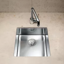   Blanco Claron 400-U InFino selyemfényű rozsdamentes acél mosogató 521573