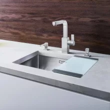   Blanco Claron 450-U Infino selyemfényű rozsdamentes acél mosogató 521575
