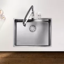   Blanco Claron 550-IF InFino selyemfényű rozsdamentes acél mosogató 521578