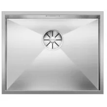  Blanco Zerox 500-U selyemfényű rozsdamentes acél mosogató 54x44 cm kiegészítőkkel 521589