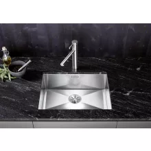   Blanco Zerox 550-U egymedencés rozsdamentes acél mosogató 59x44 cm, selyemfényű 521591