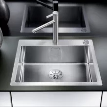   Blanco Claron 550-IF/A InFino selyemfényű rozsdamentes acél mosogató 521639