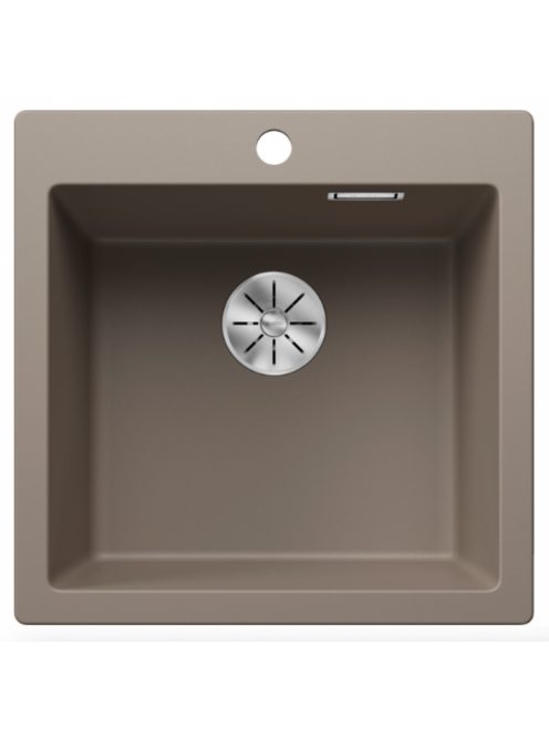 Blanco Pleon 5 egymedencés gránit mosogató 51,5x51 cm, tartufo 521675