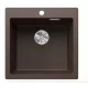 Blanco Pleon 5 egymedencés gránit mosogató 51,5x51 cm, kávé 521677