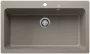 Blanco Naya XL 9 Silgranit 86x51 cm mosogató túlfolyóval és lefolyógarnitúrával, tartufo 521819