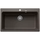 Blanco Naya XL 9 Silgranit 86x51 cm mosogató túlfolyóval és lefolyógarnitúrával, kávé 521820