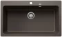 Blanco Naya XL 9 Silgranit 86x51 cm mosogató túlfolyóval és lefolyógarnitúrával, kávé 521820
