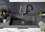 Blanco Naya XL 9 Silgranit 86x51 cm mosogató túlfolyóval és lefolyógarnitúrával, kávé 521820