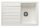 Blanco Legra 45 S gránit mosogató csepegtető felülettel 78x50 cm és lefolyógarnitúrával, fehér 522203