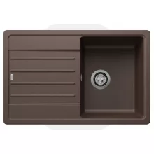   Blanco Legra 45 S gránit mosogató csepegtető felülettel 78x50 cm és lefolyógarnitúrával, kávé 522206