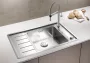 Blanco Andano XL 6 S-IF Compact mosogató baloldali főmedencével 523002