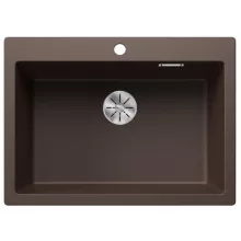   Blanco Pleon 8 egymedencés gránit mosogató 70x51 cm, kávé 523052