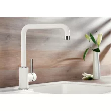   Blanco Mili Silgránit-look álló magasnyomású mosogató csaptelep, silgranit fehér 523107