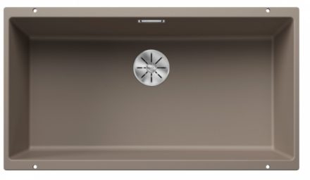 Blanco Subline 800-U egymedencés gránit mosogató 83x46 cm, tartufo 523148