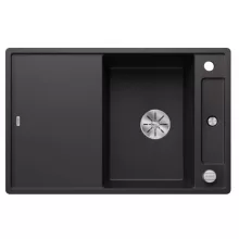   Blanco Axia III 45 S gránit mosogató csepegtető felülettel és üveg vágólappal 78x51 cm, antracit 523183