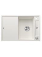 Blanco Axia III 45 S gránit mosogató csepegtető felülettel és üveg vágólappal 78x51 cm, fehér 523187