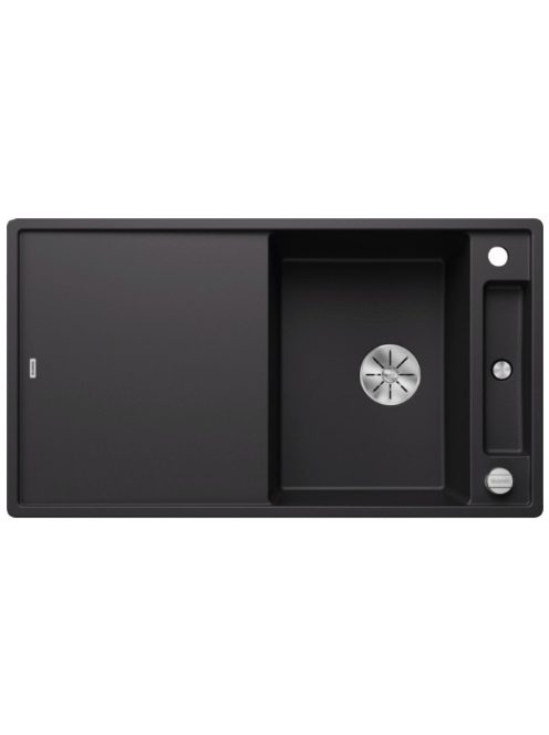 Blanco Axia III 5 S antracit Silgránit mosogató 91,5x51 cm excenterrel, fa vágódeszkával és szűrőkosárral 523205