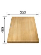 Blanco Axia III 5 S tartufo Silgránit mosogató 91,5x51 cm excenterrel, fa vágódeszkával 523212