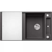  Blanco Axia III 5 S palaszürke mosogató üveg vágólappal 523216