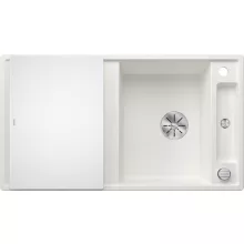   Blanco Axia III 5 S fehér mosogató üveg vágólappal 523219