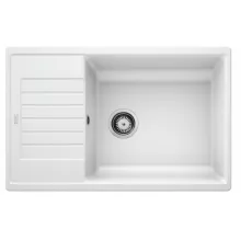   Blanco Zia XL 6 S Compact gránit mosogató csepegtetővel 78x50 cm, fehér 523277