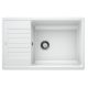 Blanco Zia XL 6 S Compact gránit mosogató csepegtetővel 78x50 cm, fehér 523277