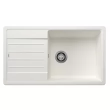   Blanco Legra XL 6 S gránit mosogató csepegtető felülettel 86x50 cm és lefolyógarnitúrával, fehér 523328