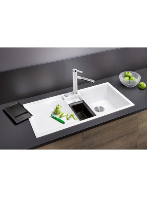 Blanco Collectis 6 S gránit mosogató csepegtetővel 100x51 cm kiegészítőkkel, jobbos / alumetál 523346