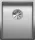 Blanco Claron 340-U DX Durinox matt rozsdamentes acél mosogató 523384