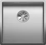 Blanco Claron 400-U DX Durinox matt rozsdamentes acél mosogató 523385