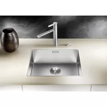   Blanco Claron 500-U DX Durinox matt rozsdamentes acél mosogató 523386