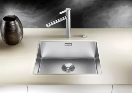 Blanco Claron 500-U DX Durinox matt rozsdamentes acél mosogató 523386