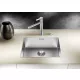 Blanco Claron 500-U DX Durinox matt rozsdamentes acél mosogató 523386