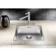 Blanco Claron 500-IF DX Durinox matt rozsdamentes acél mosogató 523390