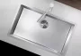 Blanco Claron 700-IF DX Durinox matt rozsdamentes acél mosogató 523391