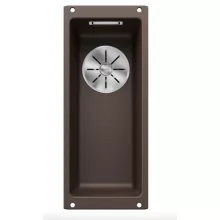   Blanco Subline 160-U egymedencés gránit mosogató 19x46 cm, kávé 523405