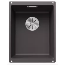   Blanco Subline 320-U gránit mosogató 35x46 cm, lefolyógarnitúrával és rögzítővel, palaszürke 523407