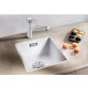 Blanco Subline 320-F egymedencés gránit mosogató 35x43 cm, fehér 523419