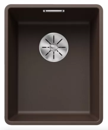 Blanco Subline 320-F egymedencés gránit mosogató 35x43 cm, kávé 523421
