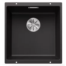   Blanco Subline 400-U egymedencés gránit mosogató lefolyógarnitúrával 43x46 cm, antracit 523422