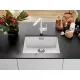 Blanco Subline 500-U egymedencés gránit mosogató 53x46 cm, fehér 523436