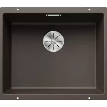   Blanco Subline 500-U egymedencés gránit mosogató 53x46 cm, kávé 523441