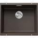 Blanco Subline 500-U egymedencés gránit mosogató 53x46 cm, kávé 523441