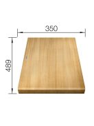 Blanco Axia III 6 S két medencés gránit mosogató 100x51 cm fa vágódeszkával, jobbos / antracit 523462