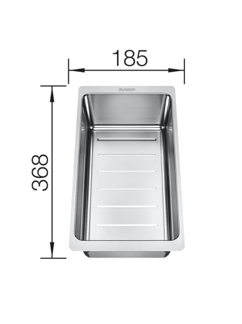 Blanco Axia III 6 S két medencés gránit mosogató 100x51 cm üveg vágódeszka, jobbos / antracit 523472